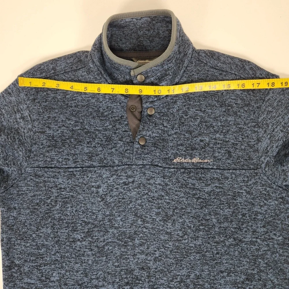 Eddie Bauer Fleece Lined‎ Mid-Weight Pullover Sweatshirt Men's Size L